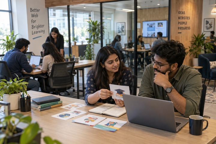 Education sector technology imagery